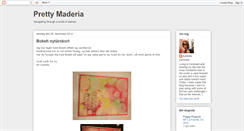 Desktop Screenshot of prettymaderia.blogspot.com