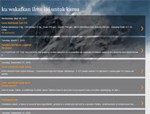 Tablet Screenshot of kuwakafkanilmuiniuntukkamu.blogspot.com