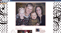 Desktop Screenshot of devcamolsonfam.blogspot.com