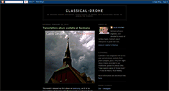 Desktop Screenshot of classicaldrone.blogspot.com