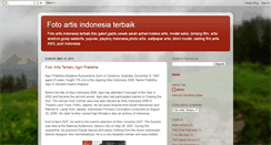 Desktop Screenshot of foto-artis-terbaru.blogspot.com