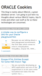 Mobile Screenshot of oracle-cookies.blogspot.com