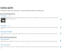 Tablet Screenshot of duniabatik.blogspot.com