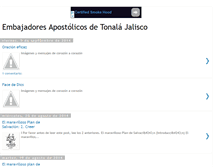 Tablet Screenshot of embajadorestonala.blogspot.com