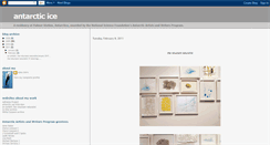 Desktop Screenshot of antarcticice.blogspot.com