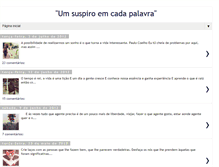 Tablet Screenshot of meumoinhodeversos.blogspot.com