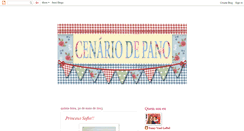 Desktop Screenshot of cenariodepano.blogspot.com