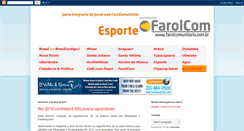 Desktop Screenshot of farolcom-esporte.blogspot.com