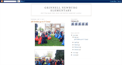 Desktop Screenshot of grinnellnewburgelementary.blogspot.com