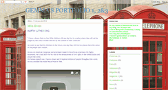 Desktop Screenshot of gemmasportfolio1.blogspot.com