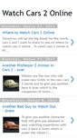 Mobile Screenshot of cars2watchonline.blogspot.com