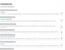 Tablet Screenshot of chaotichaos-forever.blogspot.com