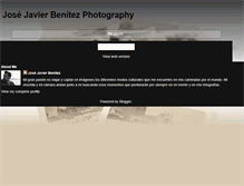 Tablet Screenshot of josejbenitezphotography.blogspot.com