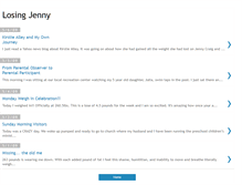 Tablet Screenshot of losingjenny.blogspot.com