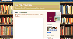 Desktop Screenshot of expulchrolux.blogspot.com