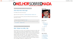 Desktop Screenshot of omelhorsobreonada.blogspot.com