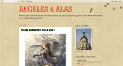 Desktop Screenshot of angelesyalas.blogspot.com