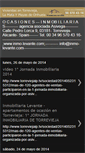 Mobile Screenshot of apartamentosentorrevieja-inmolevante.blogspot.com