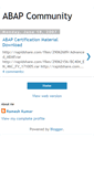 Mobile Screenshot of abap-community.blogspot.com
