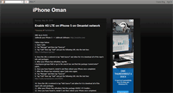 Desktop Screenshot of iphone-oman.blogspot.com