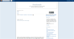 Desktop Screenshot of fractional.blogspot.com
