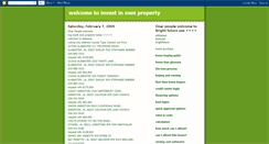 Desktop Screenshot of bankownproperty.blogspot.com