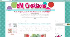 Desktop Screenshot of 5mcreations.blogspot.com