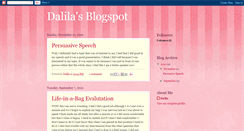 Desktop Screenshot of daliladavila.blogspot.com