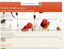 Tablet Screenshot of creandodetodounpoco.blogspot.com