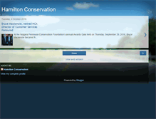 Tablet Screenshot of hamiltonconservation.blogspot.com