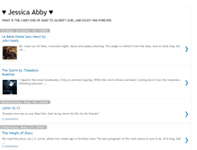 Tablet Screenshot of jessicaabby.blogspot.com