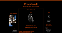 Desktop Screenshot of crowsinside.blogspot.com