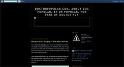 Desktop Screenshot of doctorpopular.blogspot.com