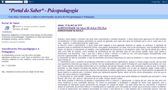 Desktop Screenshot of portaldosaber-psicopedagogia.blogspot.com