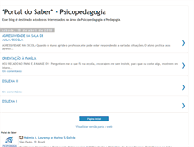 Tablet Screenshot of portaldosaber-psicopedagogia.blogspot.com