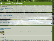 Tablet Screenshot of northamptonspaces.blogspot.com