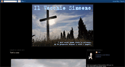 Desktop Screenshot of ilvecchiosimeone.blogspot.com