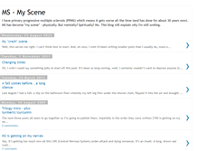 Tablet Screenshot of ms-myscene.blogspot.com