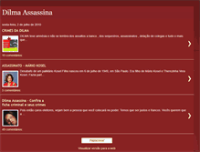 Tablet Screenshot of dilmaassassina.blogspot.com