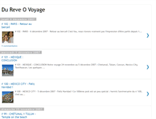 Tablet Screenshot of dureveovoyage.blogspot.com