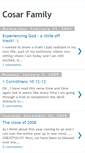 Mobile Screenshot of cosarfamily.blogspot.com