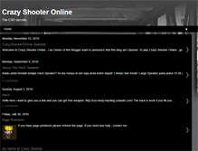 Tablet Screenshot of crazyshh.blogspot.com