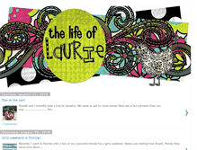 Tablet Screenshot of lauriefrantz.blogspot.com