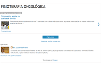 Tablet Screenshot of fisioterapiaoncologicarj.blogspot.com