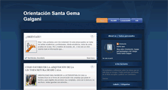 Desktop Screenshot of colegiosantagemaorientacion.blogspot.com
