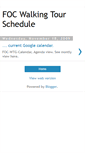Mobile Screenshot of foc-wtg-schedule.blogspot.com