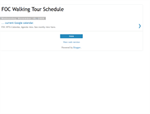 Tablet Screenshot of foc-wtg-schedule.blogspot.com