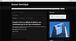 Desktop Screenshot of luisaohenrique.blogspot.com