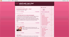 Desktop Screenshot of cam-chat.blogspot.com