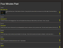 Tablet Screenshot of fourminutespast.blogspot.com
